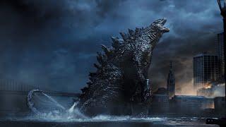 Godzilla 2014 kiss of death scene with other Godzillas sound effect