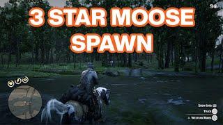 RDR2 Moose Spawn