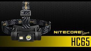 Discontinued NITECORE HC65 1000 Lumen USB Rechargeable Headlamp with WhiteRedHigh CRI Outputs