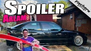 Spoiler Alarm  BMW E36 Compact M -Tech Spoiler & 300er Bremse Nachgerüstet