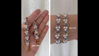 SUPERDUO VE İNCİLİ BİLEKLİK  SUPERDUO AND PEARL BRACELET