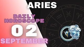 Daily Horoscope ARIES September 2 2024