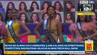 Reyna ng Aliwan 2024 candidates ilang kalahok ng streetdance competition nagpakitang-gilas