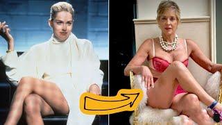 Sharon Stone Transformation Then 1985 vs Now in 2024