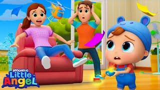 Dont Push The Button  Little Angel Kids Songs & Nursery Rhymes