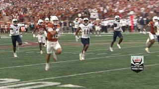 Arch Manning TAKES OFF for 67-yard TD run for Texas  ESPN College Football