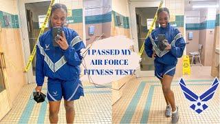 I PASSED MY AIR FORCE FITNESS TEST…3 years later 