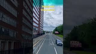Double decker bus ride Manchester #busride #busrider #Manchester #uk #doubledecker