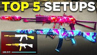 TOP 5 *META* ASSAULT RIFLE LOADOUTS in MW3  Modern Warfare 3 Best Class Setups