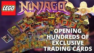 Unboxing HUNDREDS of LEGO Ninjago Mystery Cards