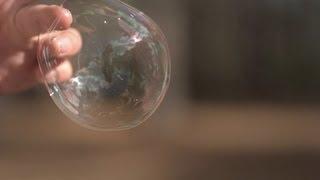 Bubble bursting at 18000fps - The Slow Mo Guys