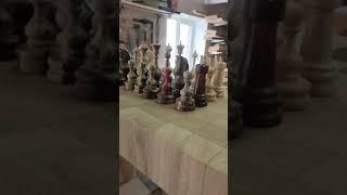 Handmade chess sets