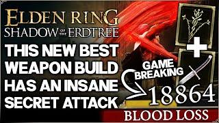 Shadow of the Erdtree - New OP Secret Backhand Blade Combo Found - Best Build Guide Elden Ring DLC