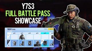Y7S3 BRUTAL SWARM COMPLETE Battle Pass - Showcase - Rainbow Six Siege Year 7