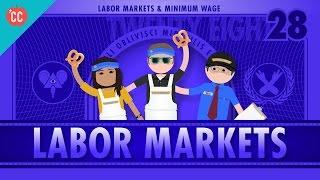 Labor Markets and Minimum Wage Crash Course Economics #28