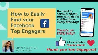 How to Easily Find Your Facebook Top Engagers New Pages Experience #facebooktutorials #supporters