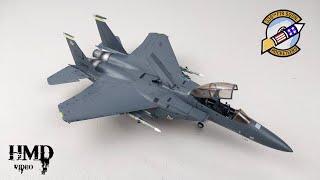 Boeing F-15E Strike Eagle USAF 4th TFW 336th TFS Rocketeers Dragon Wings 172 Diecast Model