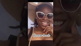 Spending an afternoon on vacation at Bavaro beach #travel #vlog #beach #vacation #travelvlog #food