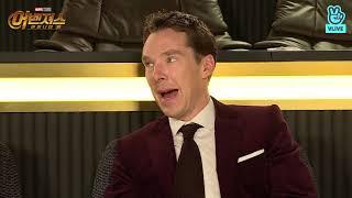 HD full versionBenedict Cumberbatch Tom Hiddleston and Tom Holland on Korean TV show