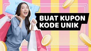 Cara Buat Kupon Diskon dengan Kode Unik 1 Kode Voucher untuk 1 User - Berdu.id