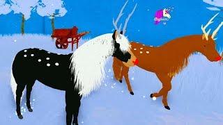 Winter Deer Horses in Winter Snow Roblox Horse World Online Video Game