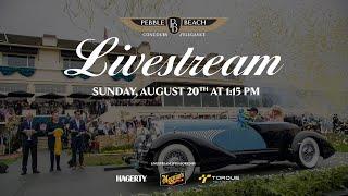 Livestream of the 72nd Pebble Beach Concours dElegance