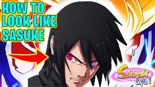 ⭐10K RC CODE HOW TO LOOK LIKE SASUKE IN SHINDO SHINOBI LIFE 2⭐