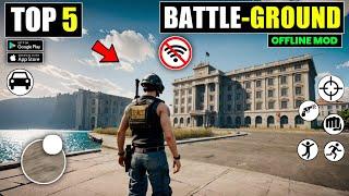 Top 5 Best Offline Battle Royale Games Like Pubg  Offline Games Like Pubg