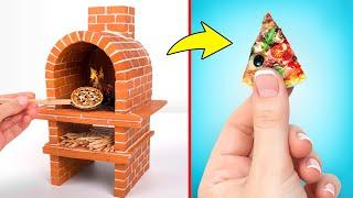 Oven Batu Bata Mini DIY untuk Piza
