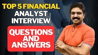 Top 5 Financial Analyst Interview Questions and Answers - Ace Your Job Interview  CA Raja Classes