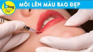 Hướng dẫn cách chăm sóc sau khi phun môi để lên màu đẹp