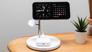 Anker MagGo Wireless Charging Station 3-in-1 Stand Quickly Top Up Your Phones Battery