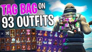 Tag Bag Back Bling on 93 Outfits  Abstrakt - Fortnite Cosmetics