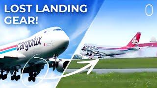Cargolux Boeing 747 Loses Part Of Landing Gear Following Emergency Landing