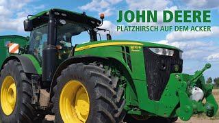 John Deere - Platzhirsch auf dem Acker Traktor Doku JOHN DEERE Technik Dokumentation Deutsch