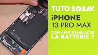 Tutoriel SOSav  Remplacement de la batterie de liPhone 13 Pro Max