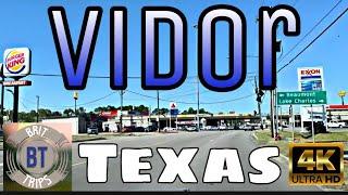 Vidor Texas - Full City Tour - Homes Businesses Schools  Orange County 