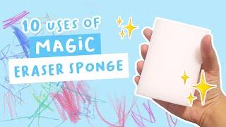 10 Ways To Use Magic Eraser Sponge TRIED & TESTED