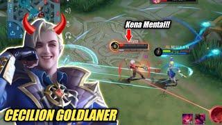 SAYA MENCOBA BERMAIN CECILION DI GOLDLANER BETRIX GA DIKASIH NAFAS WKWK - Mobile Legends