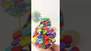 Satisfying lollipop flower reverse video ASMR