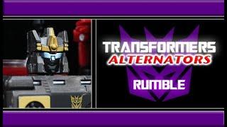 Transformers - Alternators Rumble Review