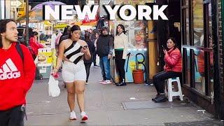 New York City Walk at Evening - Roosevelt Avenue Queens NYC Walking Tour 4k