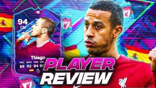 5⭐4⭐ 94 FLASHBACK THIAGO SBC PLAYER REVIEW  FC 24 Ultimate Team