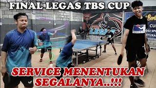 TOP SERVICE TERBAIK DI FINAL LEGAS TBS CUP 2023 DEDEN VS EDWARD