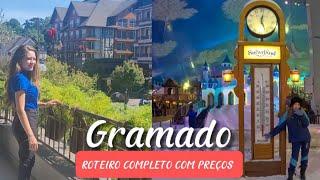 GRAMADO Rio Grande do Sul Roteiro de 3 diasO QUE FAZER? PREÇOS Restaurantes Parques e muito mais