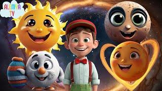 Güneş Sistemi Şarkısı - Eğlenceli ve Eğitici Çocuk Şarkıları