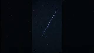 A group of Starlink satellites moving across the night sky#chasingsatellites #elonmusk #nightsky 