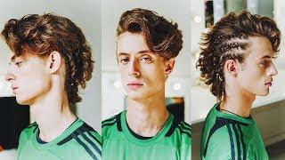 How to style dry damaged long hair curls for guys with braids  How to decrease volume