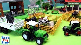 Farm Tractor Toys and Fun Animals Toys For Kids