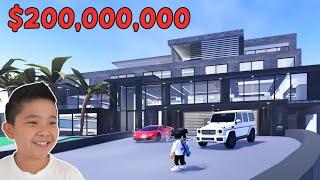 Building a $200000000 Mansion in Roblox CKN Gaming